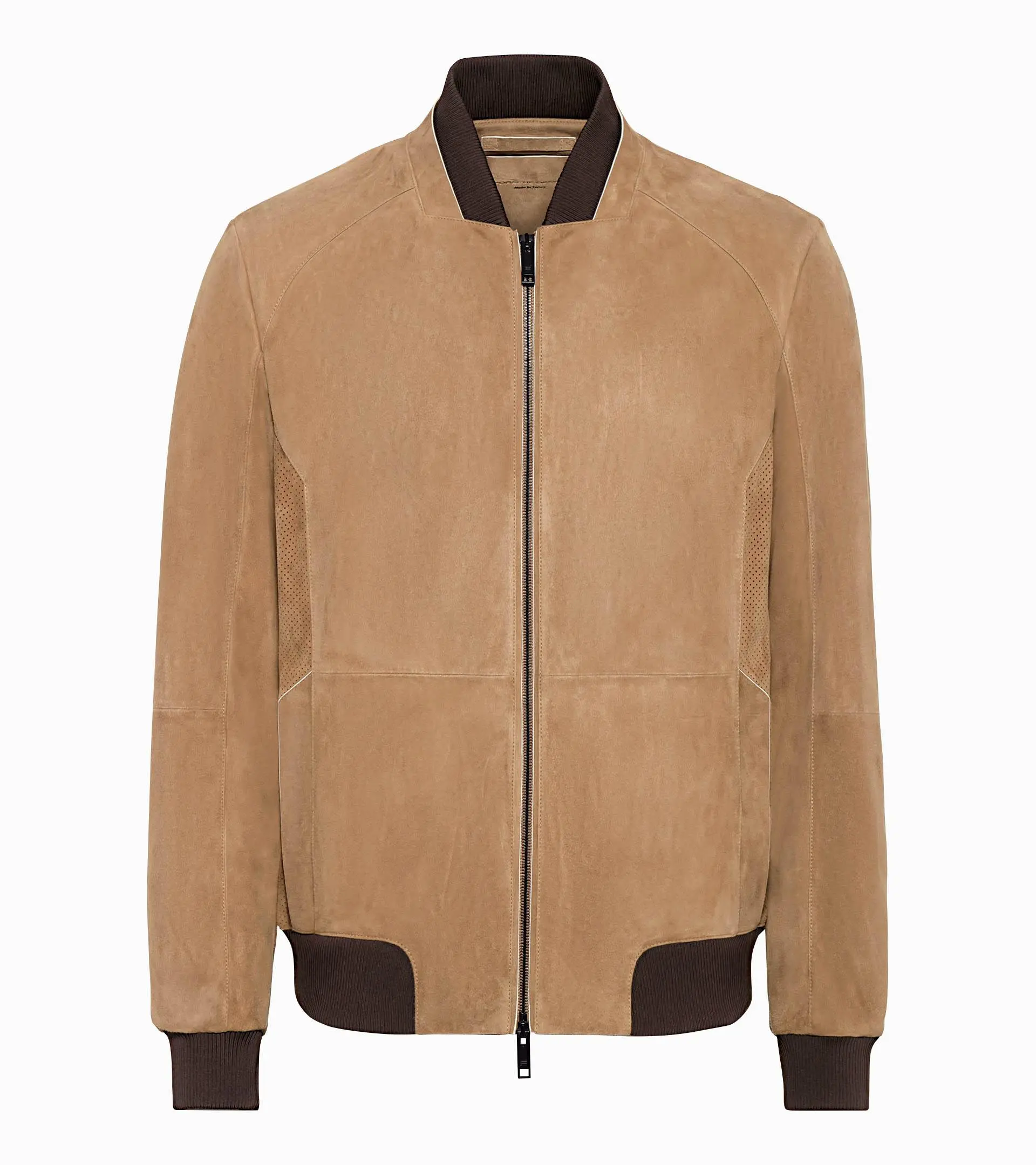 Perforated Goat Suede Leather Jacket | PORSCHE SHOP