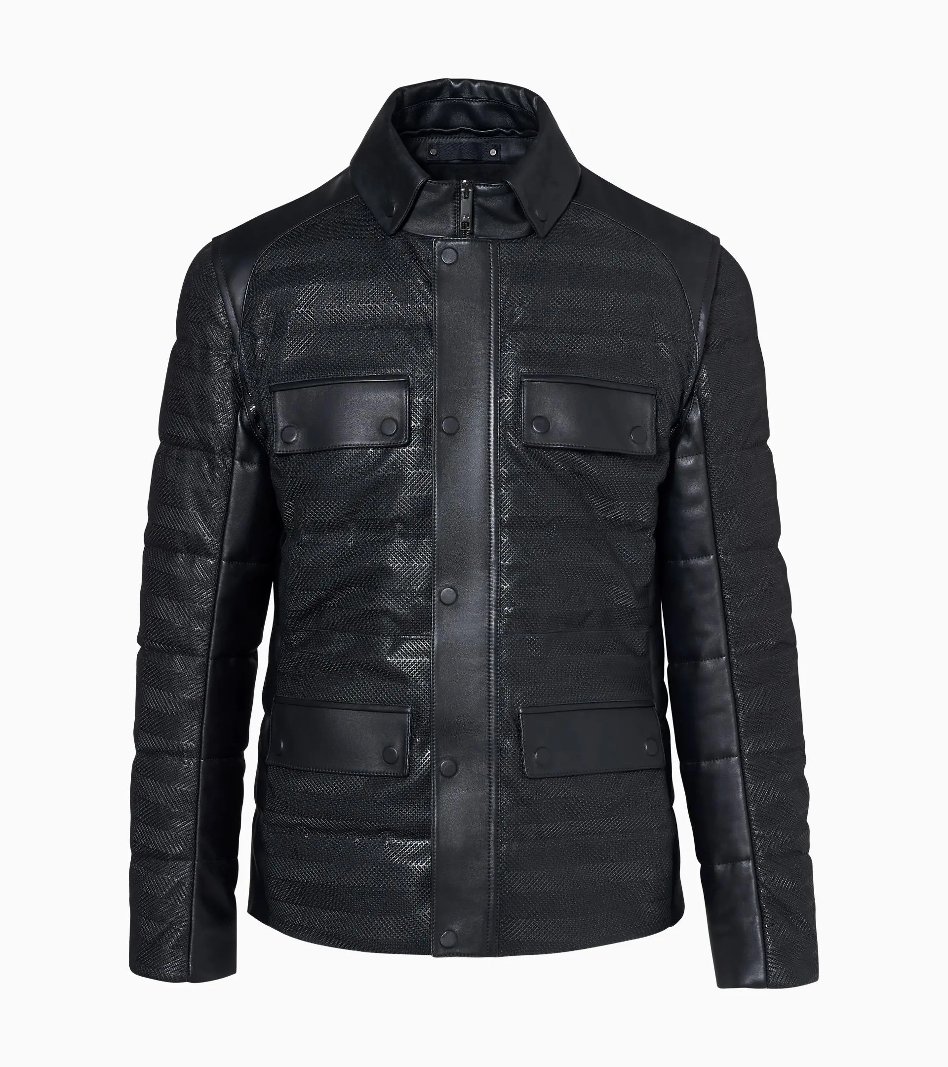 2in1 Leather Hybrid Jacket | PORSCHE SHOP