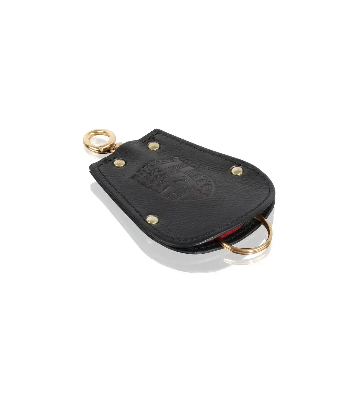 Louis Vuitton Looping Enamel Gold Tone Key Ring Louis Vuitton