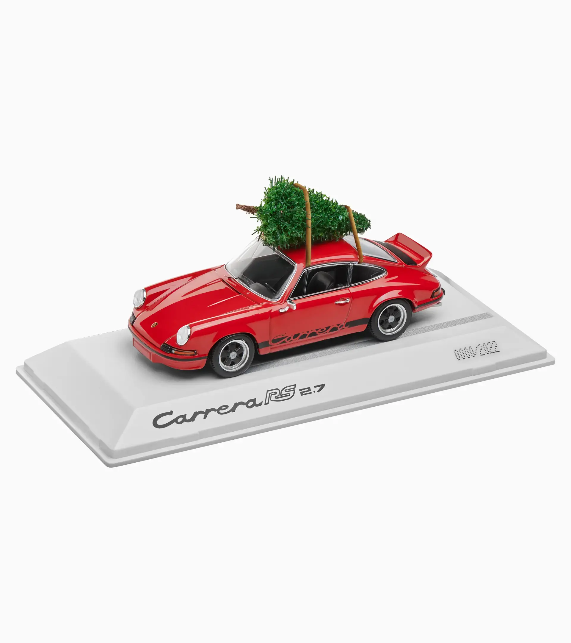 FRANZIS Porsche 911 Carrera RS 2.7 Adventskalender - 1:24 Modellbausatz | Hellgelb